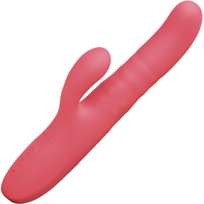 Le Wand Thrust Rechargeable Thrusting Silicone Rabbit Vibrator