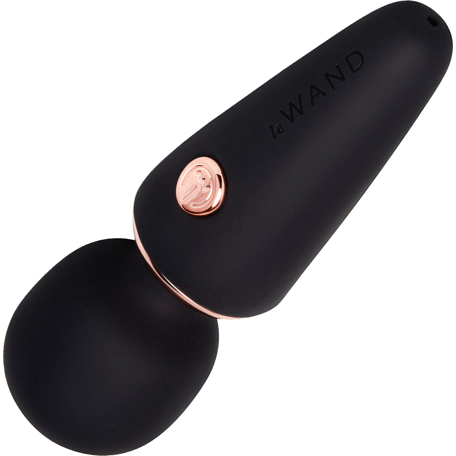 Le Wand Mini Micro Wand Rechargeable Pocket-Size Massager - Black