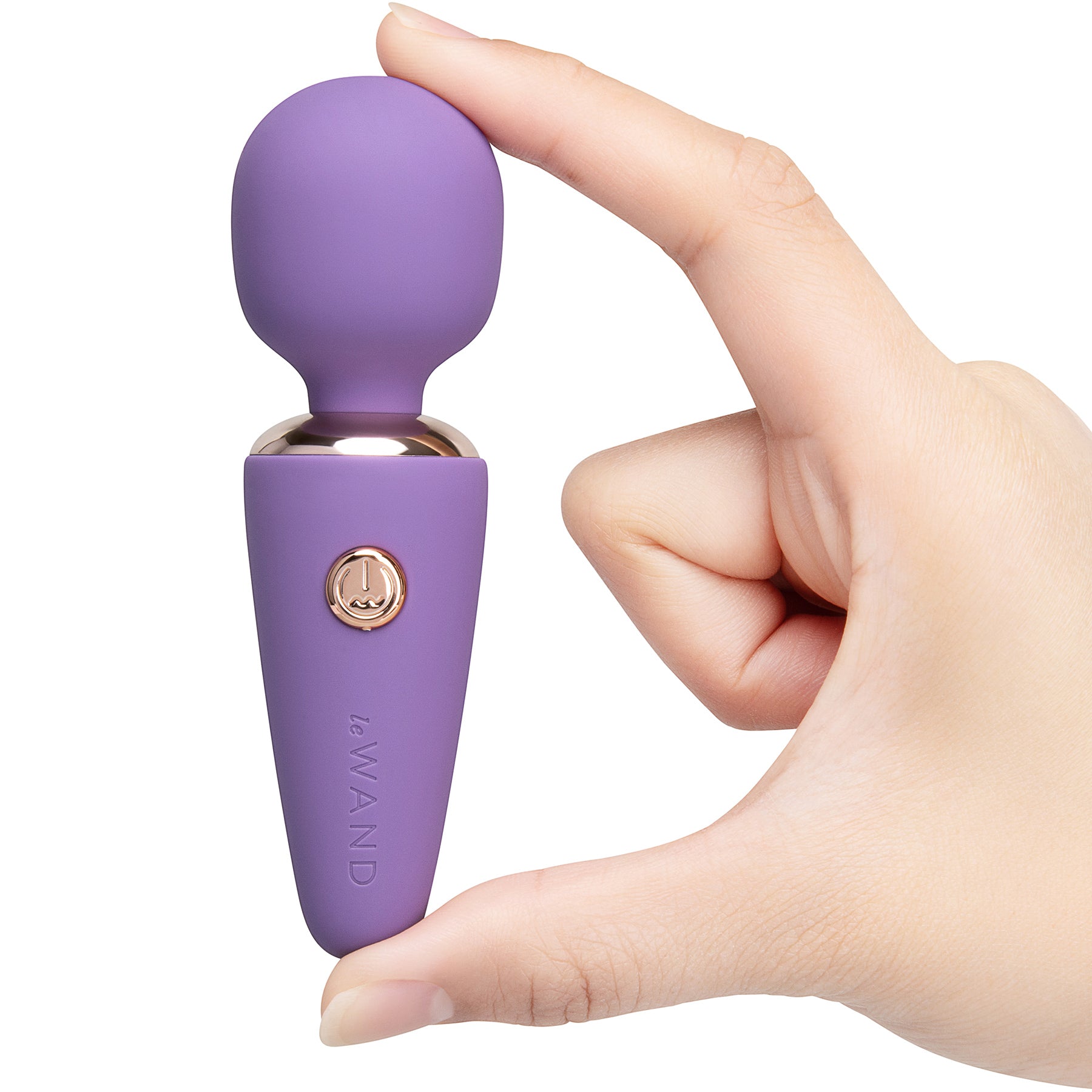 Le Wand Mini Micro Wand Rechargeable Pocket-Size Massager - Violet