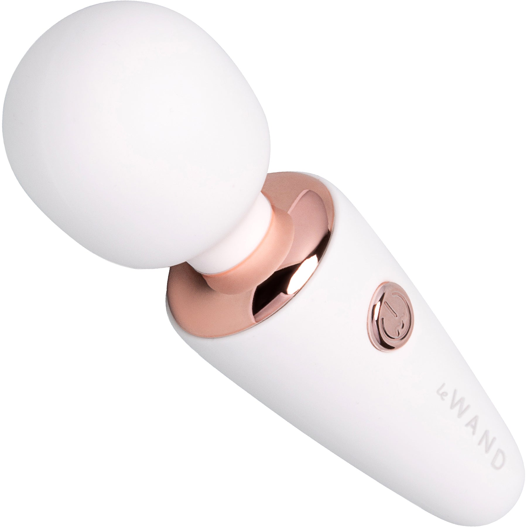 Le Wand Mini Micro Wand Rechargeable Pocket-Size Massager - White
