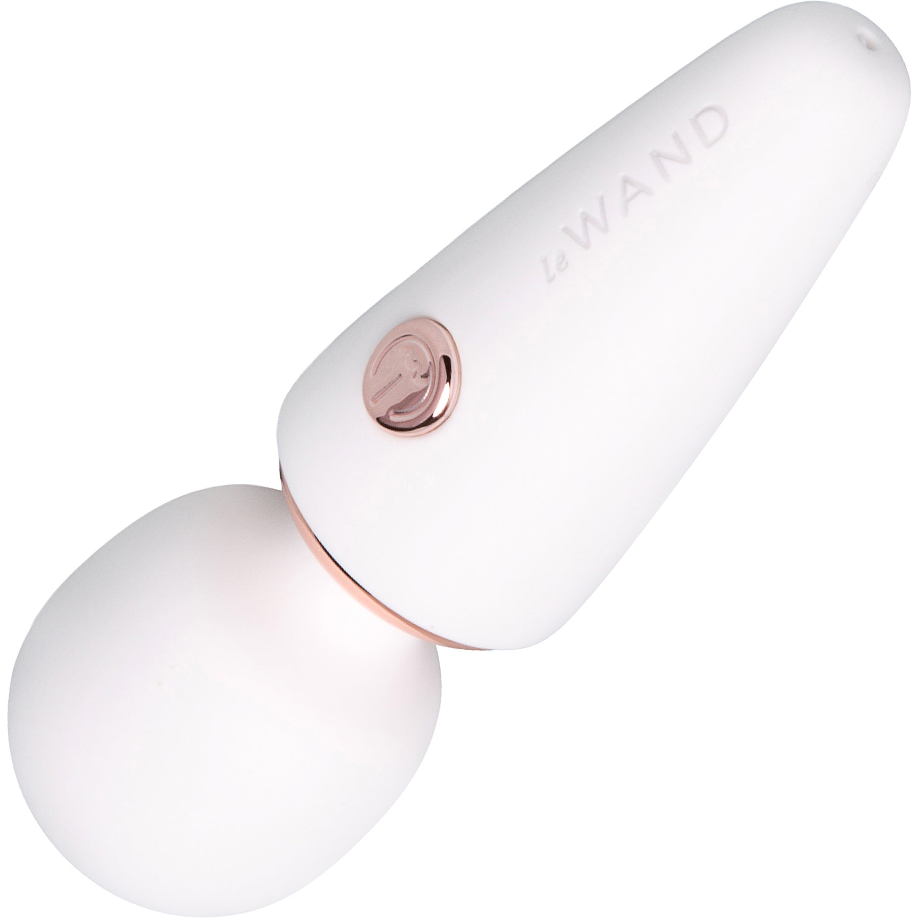 Le Wand Mini Micro Wand Rechargeable Pocket-Size Massager - White