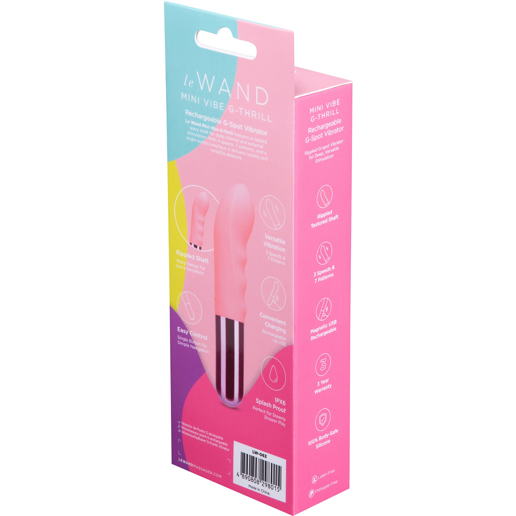 Le Wand Mini Vibe G-Thrill Rechargeable G-Spot Vibrator