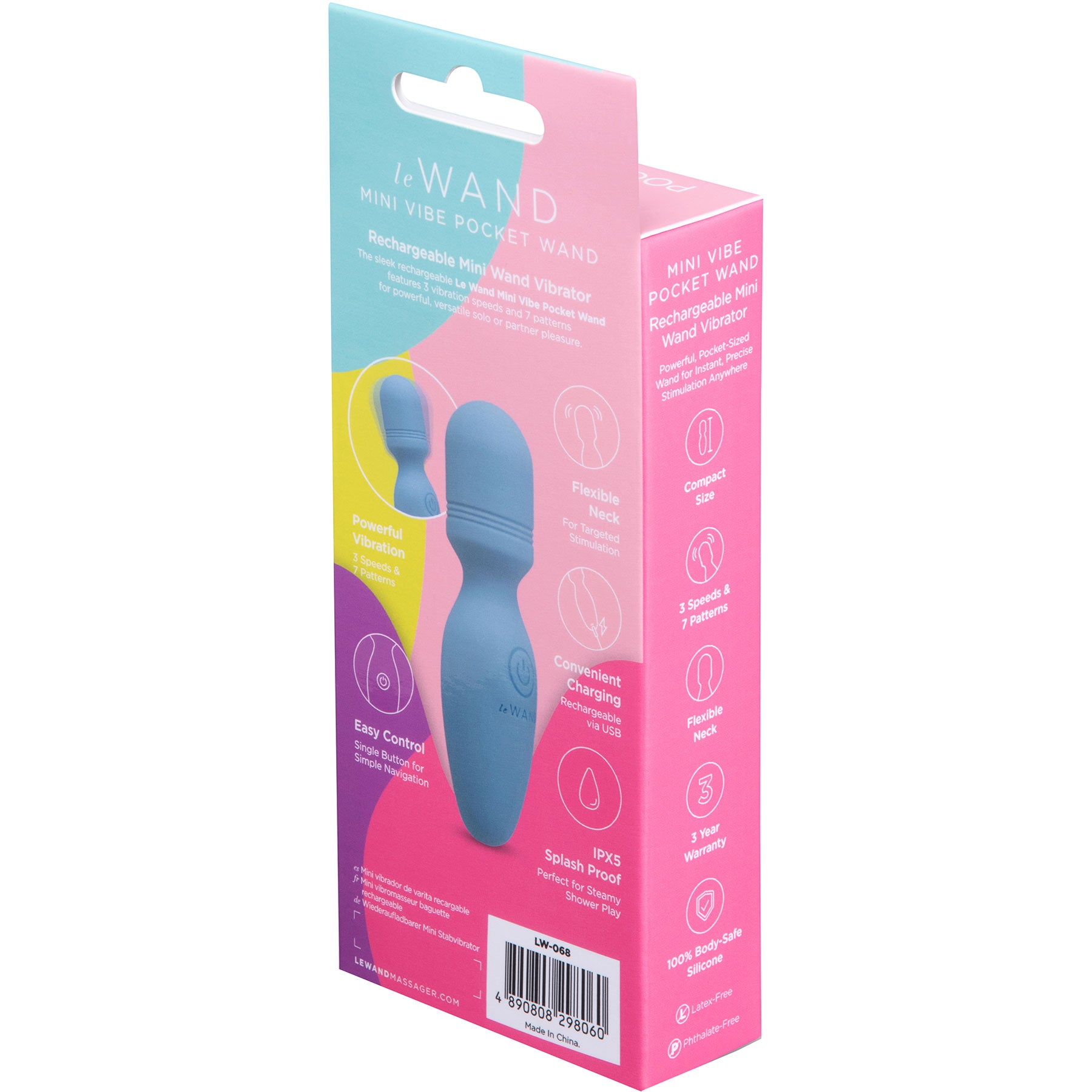 Le Wand Mini Vibe Pocket Wand Rechargeable Mini Wand Vibrator