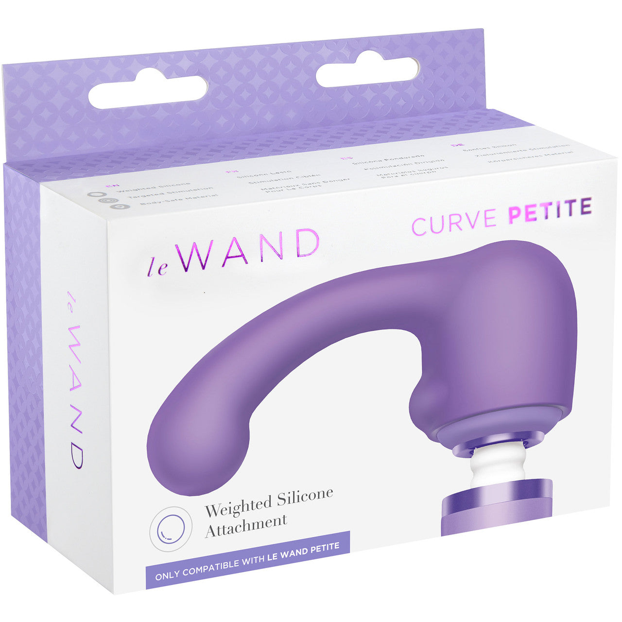 Le Wand Petite Curve Weighted Silicone Attachment