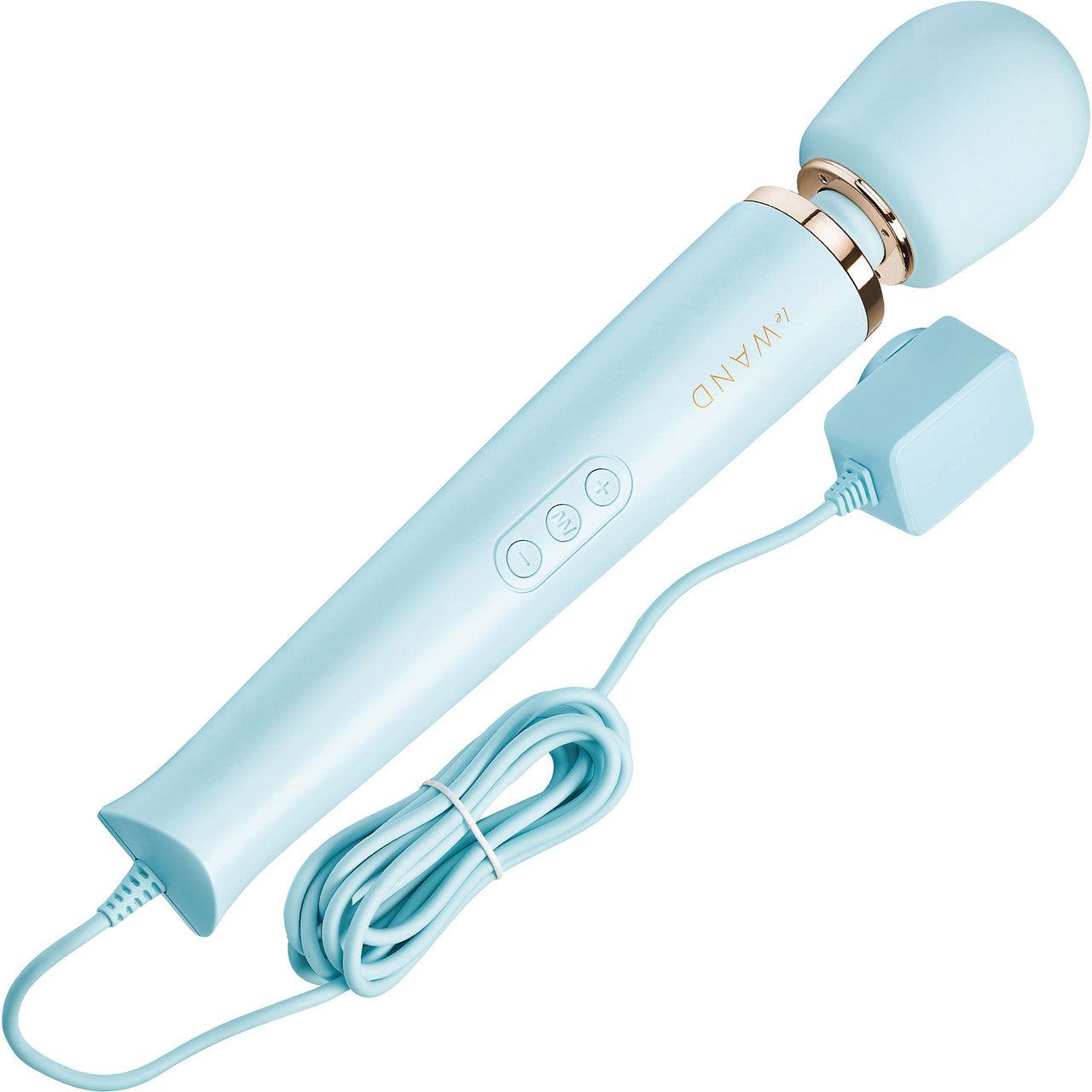 Le Wand Plug-In Vibrating Body Massager - Sky Blue