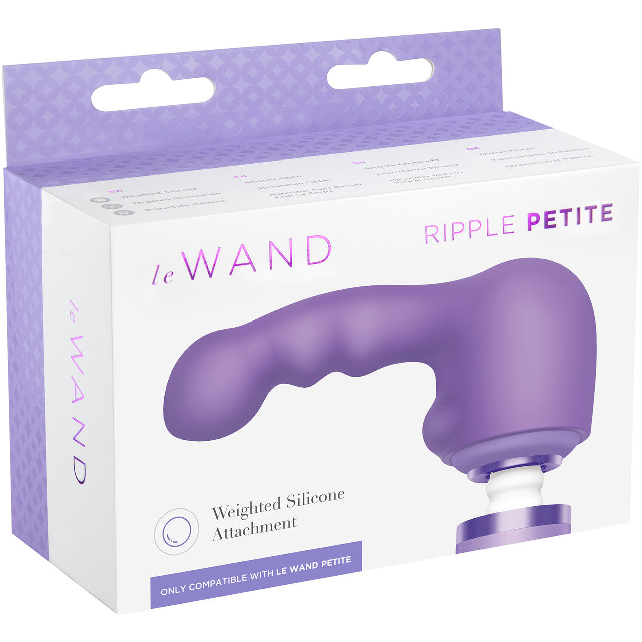 Le Wand Petite Ripple Weighted Silicone Attachment