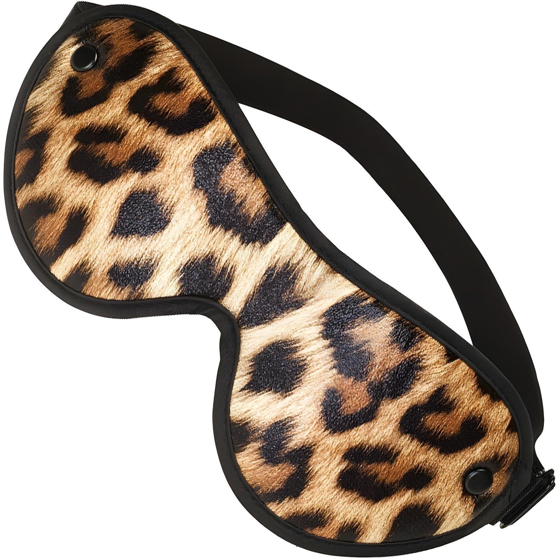 Vivid Bondage Leopard Print 13 Piece Soft Bondage Kit By Liebe Seele - Blindfold