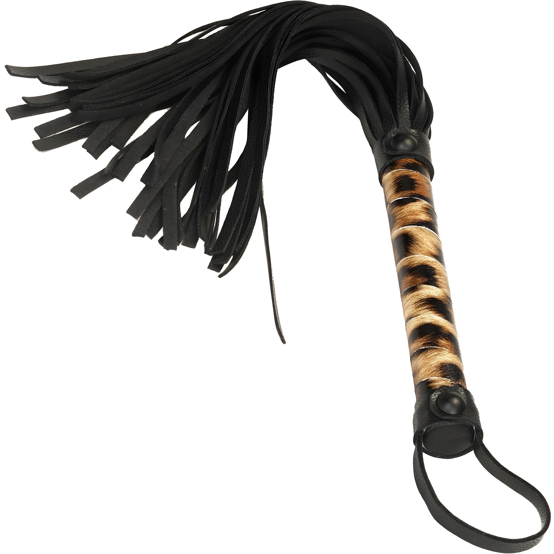 Vivid Bondage Leopard Print 13 Piece Soft Bondage Kit By Liebe Seele - Flogger