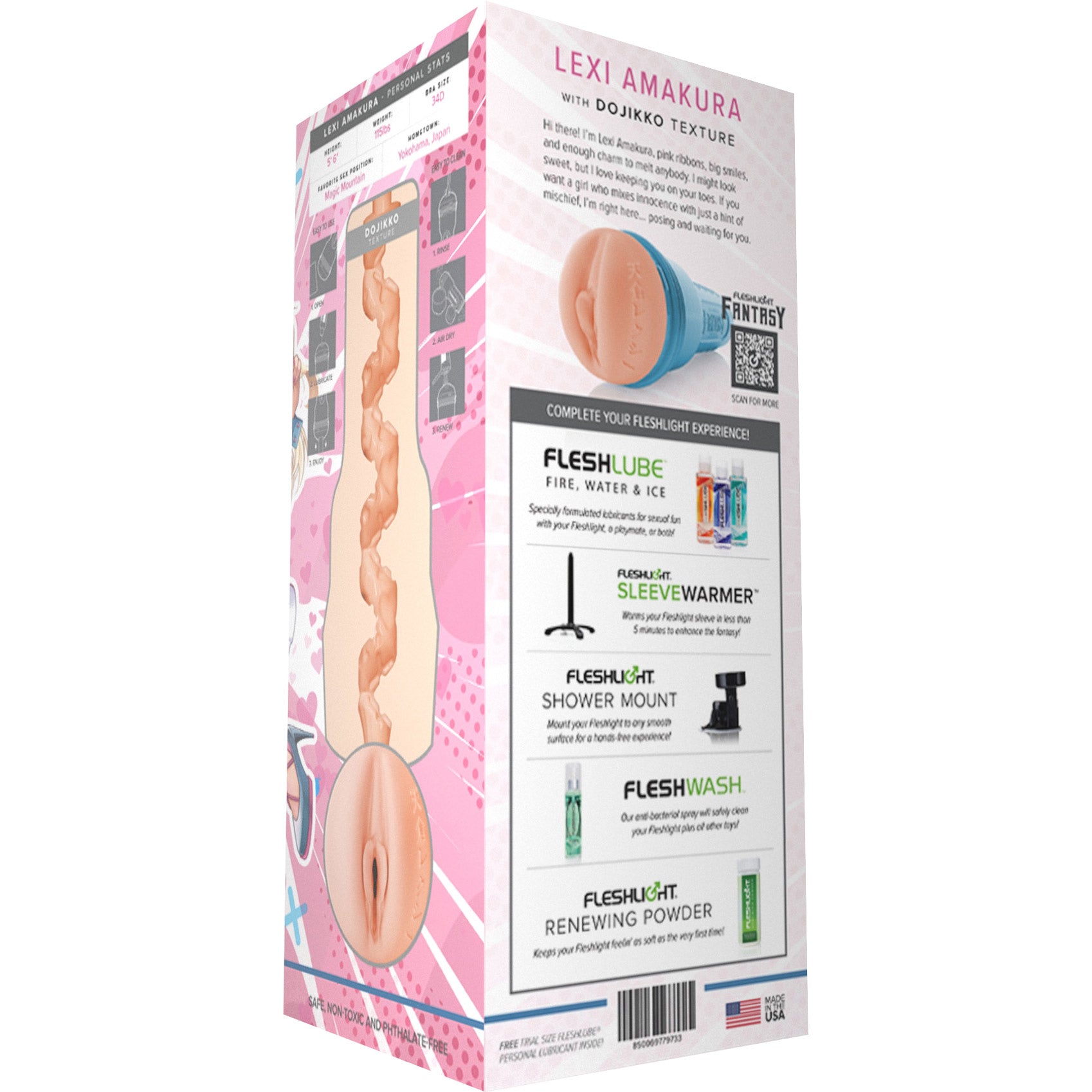 Fleshlight Fantasy Lexi Amakura - Dojikko Signature Vagina Texture