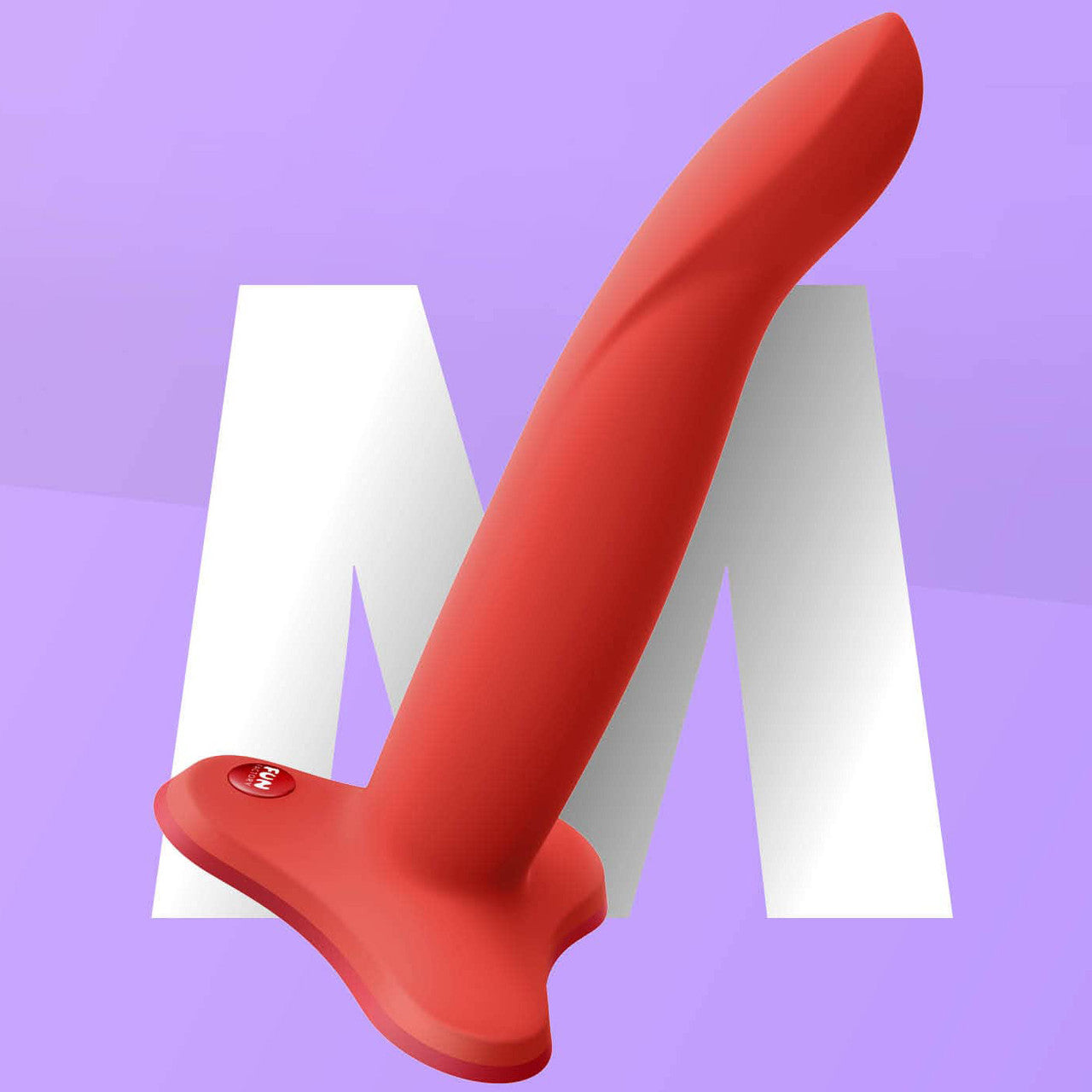 Limba Flex M 7" Silicone Bendable Dildo By Fun Factory - Flashy Coral