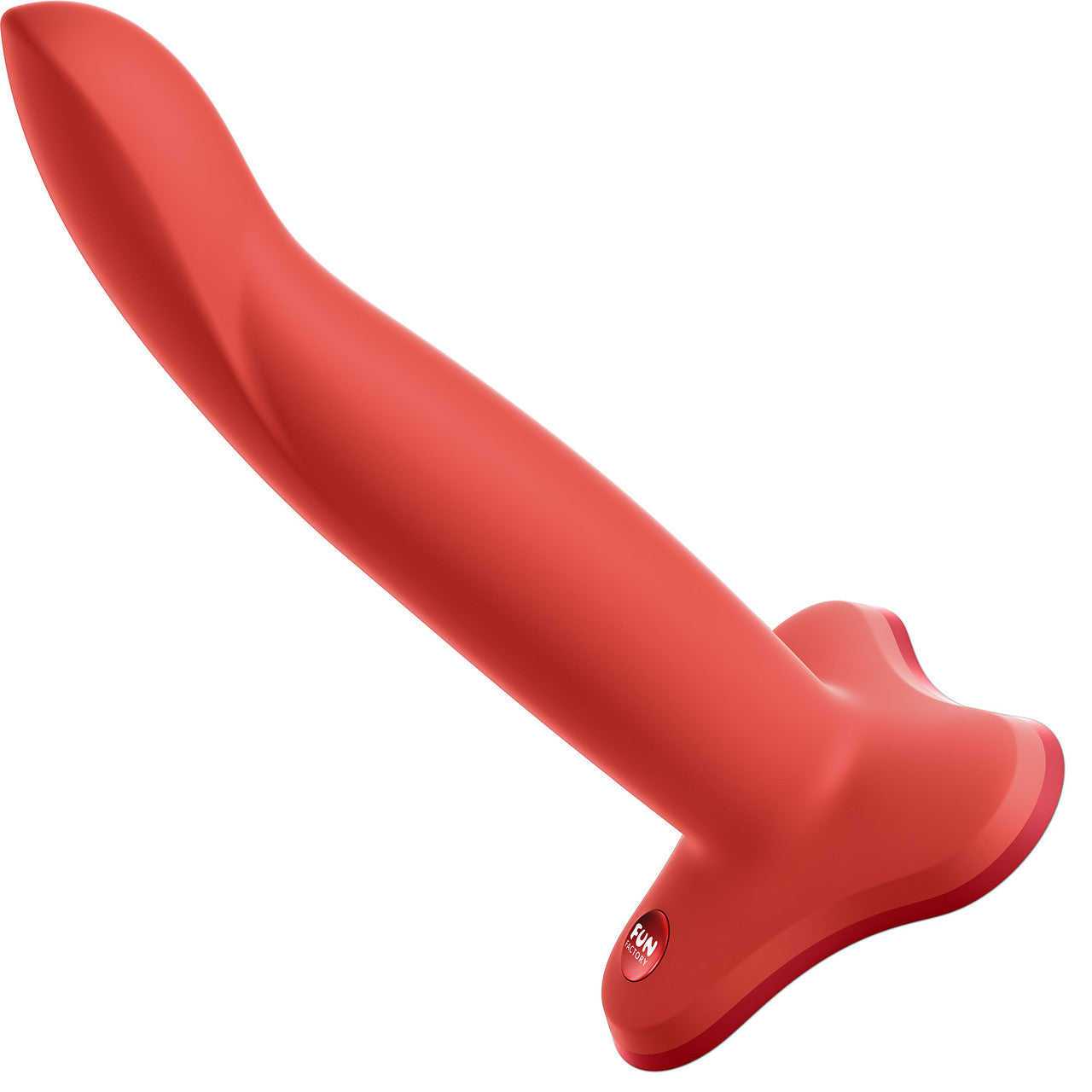 Limba Flex M 7" Silicone Bendable Dildo By Fun Factory - Flashy Coral