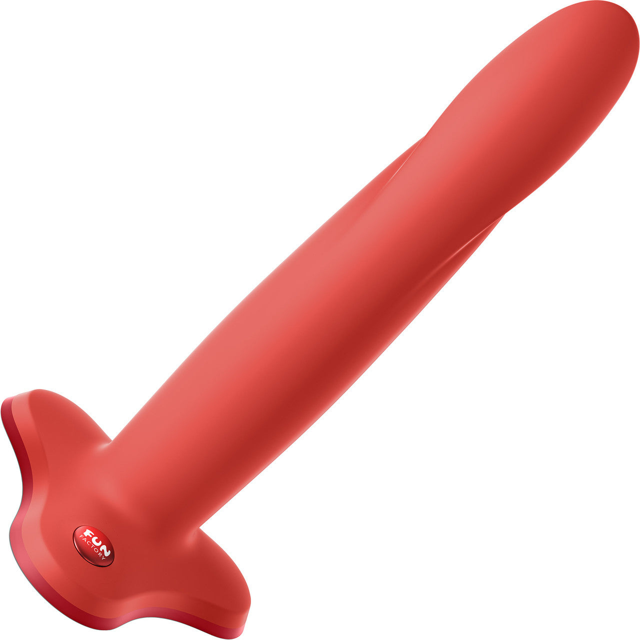 Limba Flex M 7" Silicone Bendable Dildo By Fun Factory - Flashy Coral