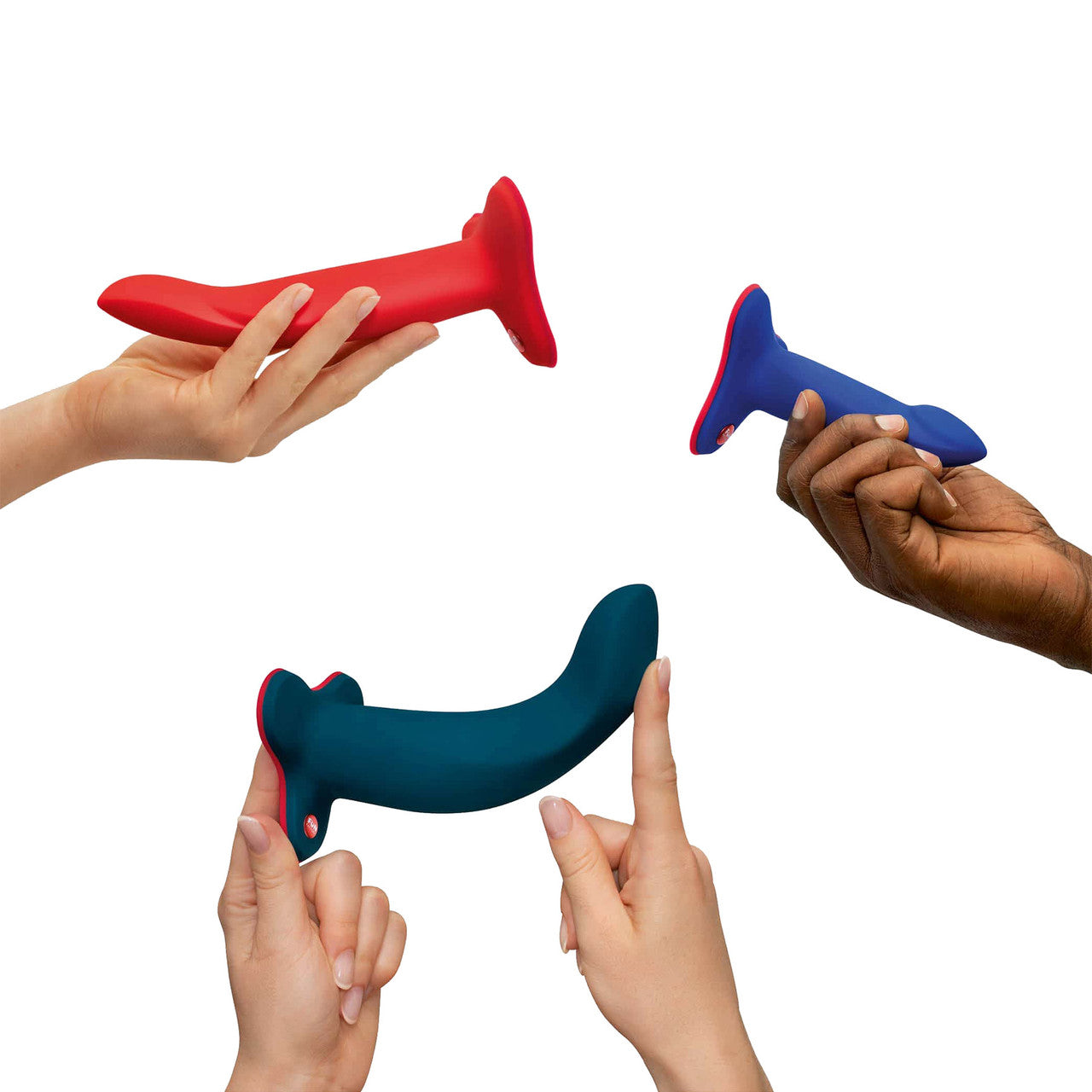 Limba Flex M 7" Silicone Bendable Dildo By Fun Factory - Flashy Coral