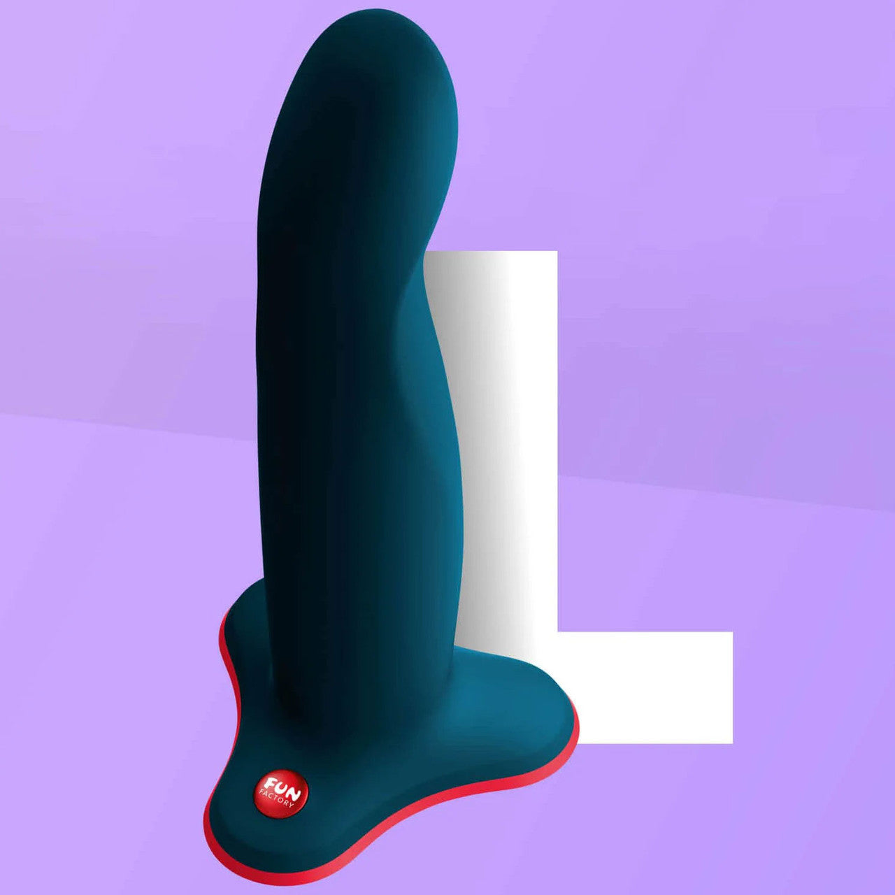 Limba Flex L 7.1" Silicone Bendable Dildo By Fun Factory - Velvet Blue