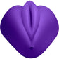 Lippi Soft Silicone Grinder, Stroker & Dildo Base Stimulation Cushion By Banana Pants - Purple