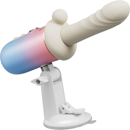 Lovense Spinel App-Controlled Thrusting Vibrating & Warming Multi-Attachment Dildo Machine