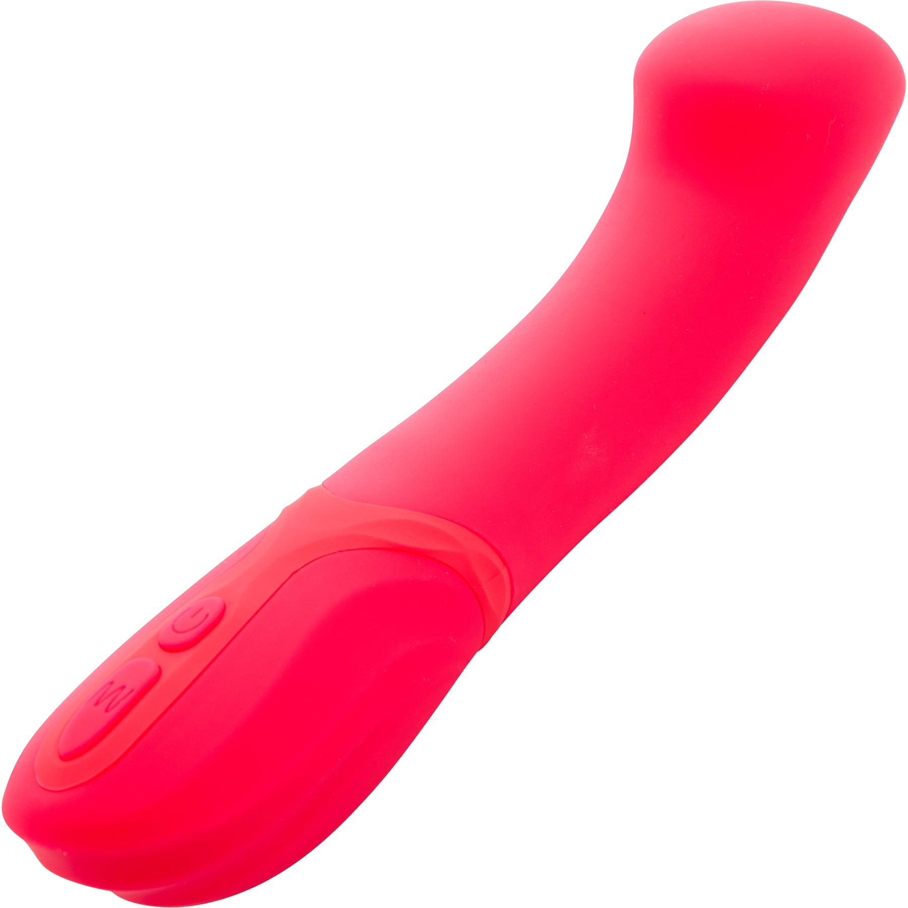 Luna XLR8 Rechargeable Silicone G-Spot Vibrator With Turbo Boost By Nu Sensuelle - Pink