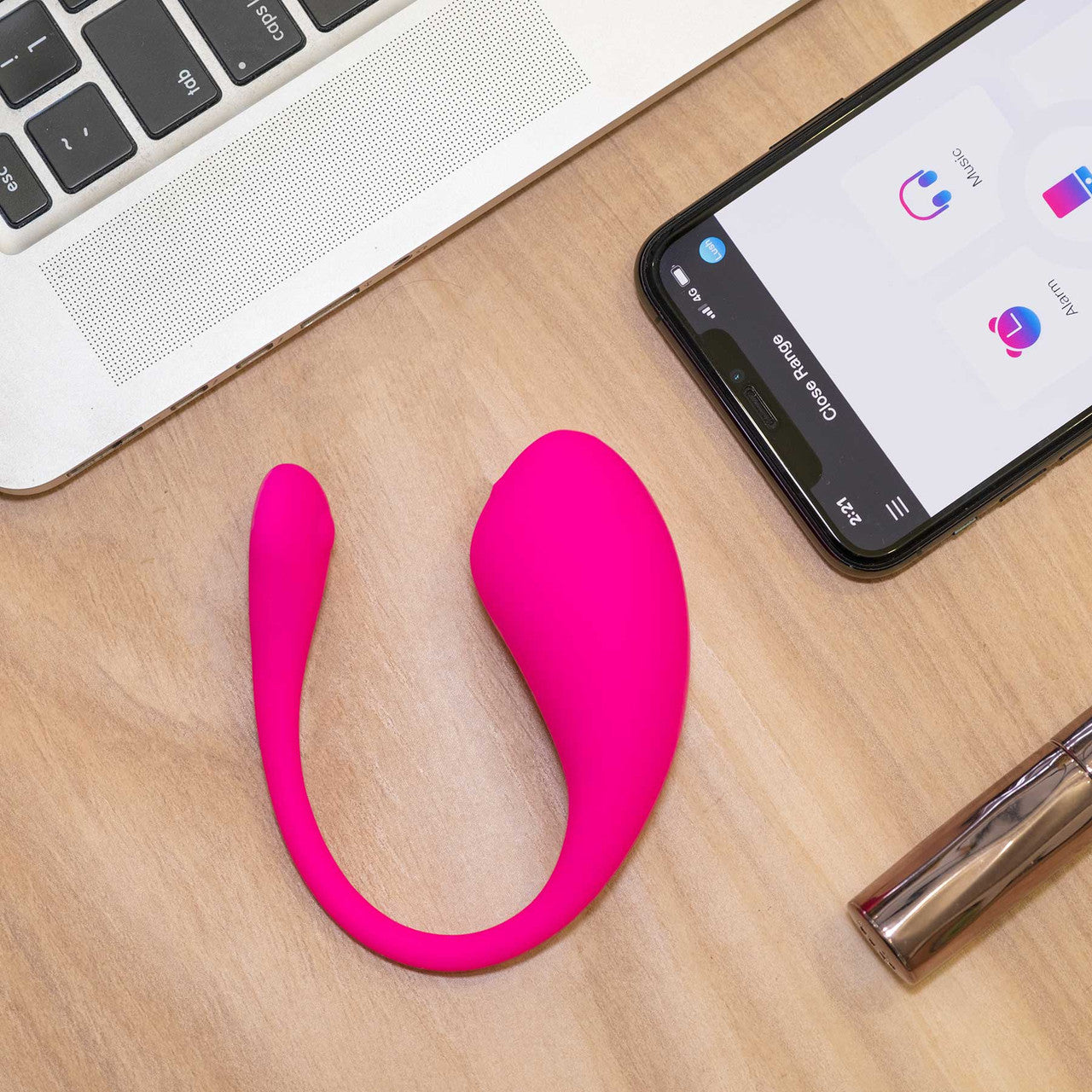 Lovense Lush 3 Bluetooth Remote Controlled Waterproof Rechargeable Silicone Vibrator