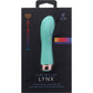 Lynx Rechargeable Bullet with Nitro Motor By Nu Sensuelle - Turquoise