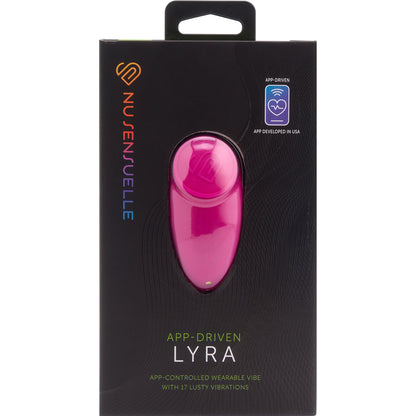 Nu Sensuelle Lyra Rechargeable Silicone App Compatible Panty Vibe