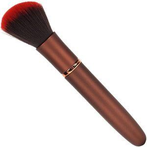 The Fluffer Discreet Vibrating Rechargeable Makeup Brush By Pleasure Engine - Bronze