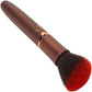 The Fluffer Discreet Vibrating Rechargeable Makeup Brush By Pleasure Engine - Bronze