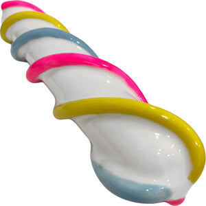 Marshmallow Super Soft Silicone Sweets Twisty Dildo By SelfDelve