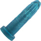 The Maximus Small Platinum 6.5" Silicone Ultrarealistic Dildo By Uberrime - Mermaid Blue