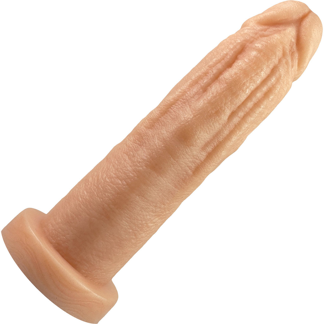 The Maximus Small Platinum 6.5" Silicone Ultrarealistic Dildo By Uberrime - Vanilla