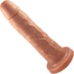 The Maximus Medium 8.25" Platinum Silicone Ultrarealistic Dildo By Uberrime - Caramel