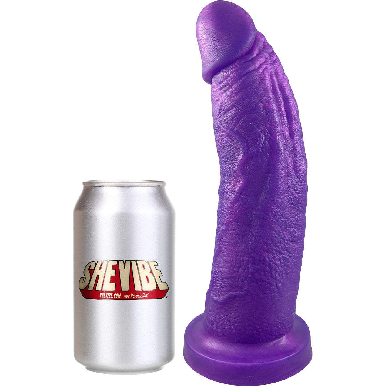 The Maximus Giant Platinum Silicone Ultrarealistic Dildo By Uberrime - NOLA Purple