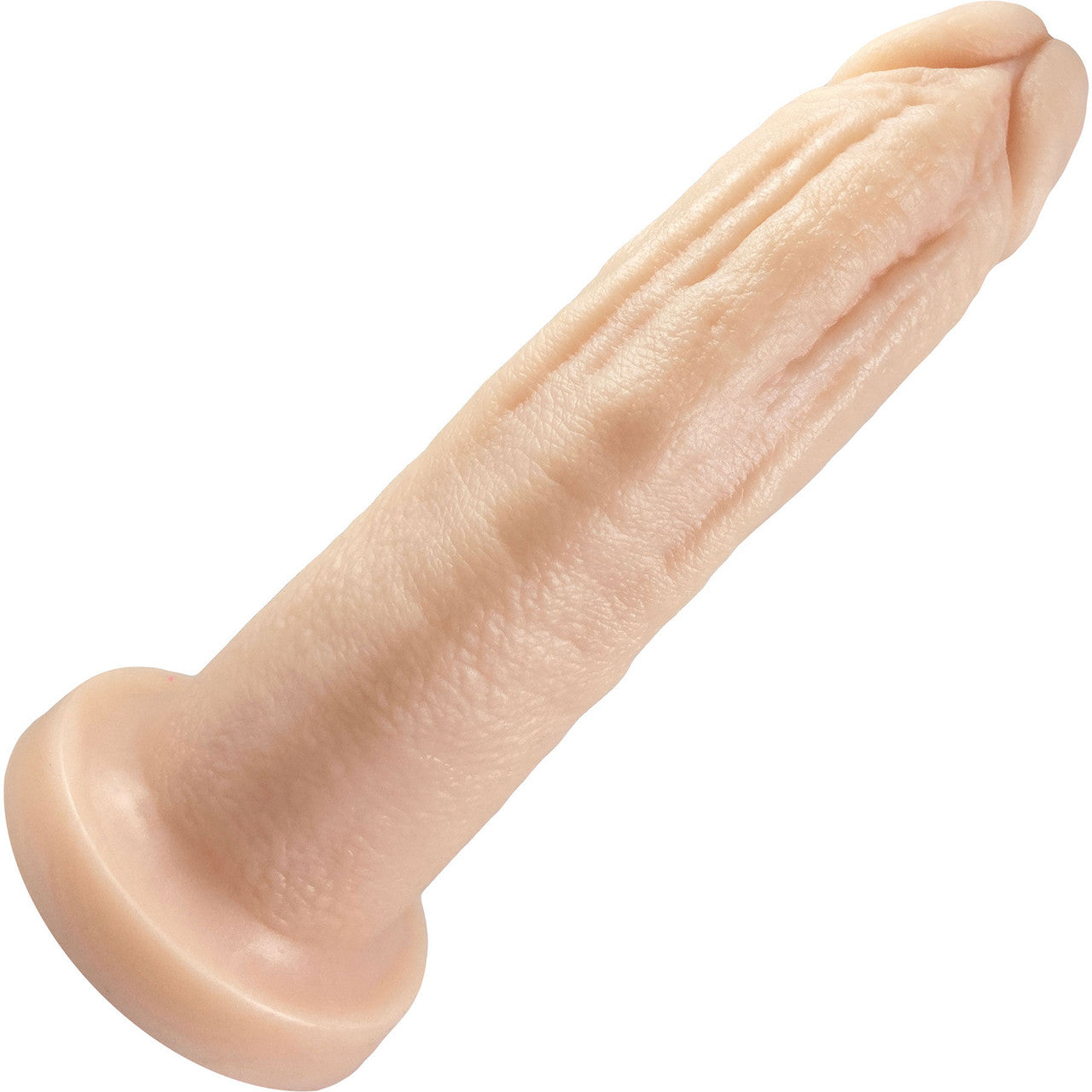 The Maximus Giant Platinum Silicone Ultrarealistic Dildo By Uberrime - Vanilla