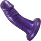 Medium Realistic Bent Silicone Dildo By Vixen - Purple