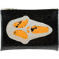 Ghostface Scream Midi Clutch Toy Storage & Fashion Bag by KushKards - Orange