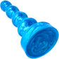 The Minima Set Of 5 Finger-Sized Small Silicone Dildos By Uberrime - Blue