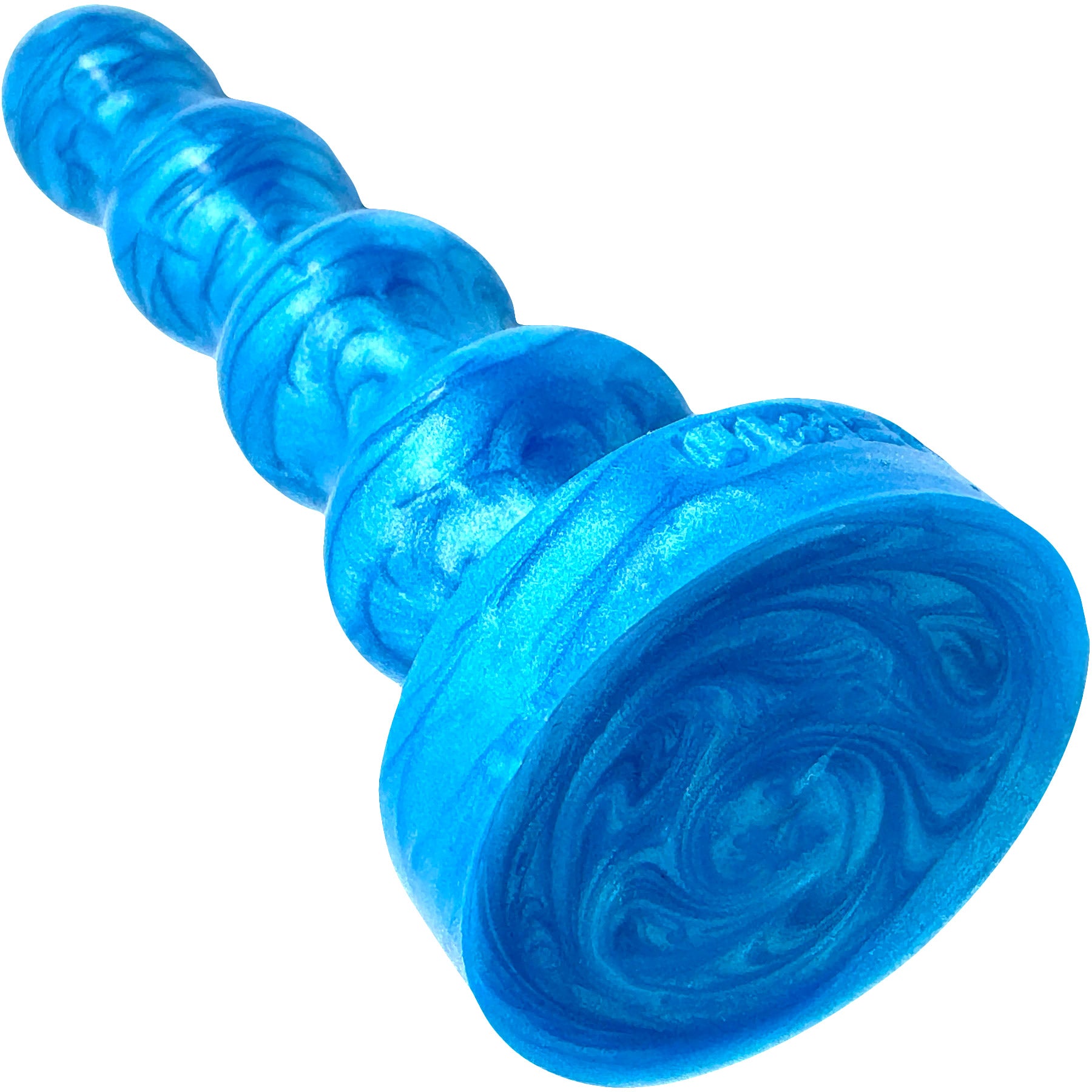 The Minima Set Of 5 Finger-Sized Small Silicone Dildos By Uberrime - Blue