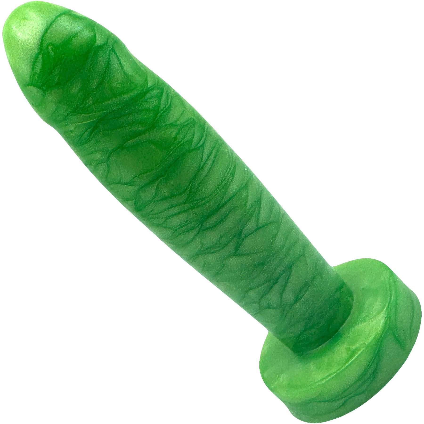 The Minima Set Of 5 Finger-Sized Small Silicone Dildos By Uberrime - Green