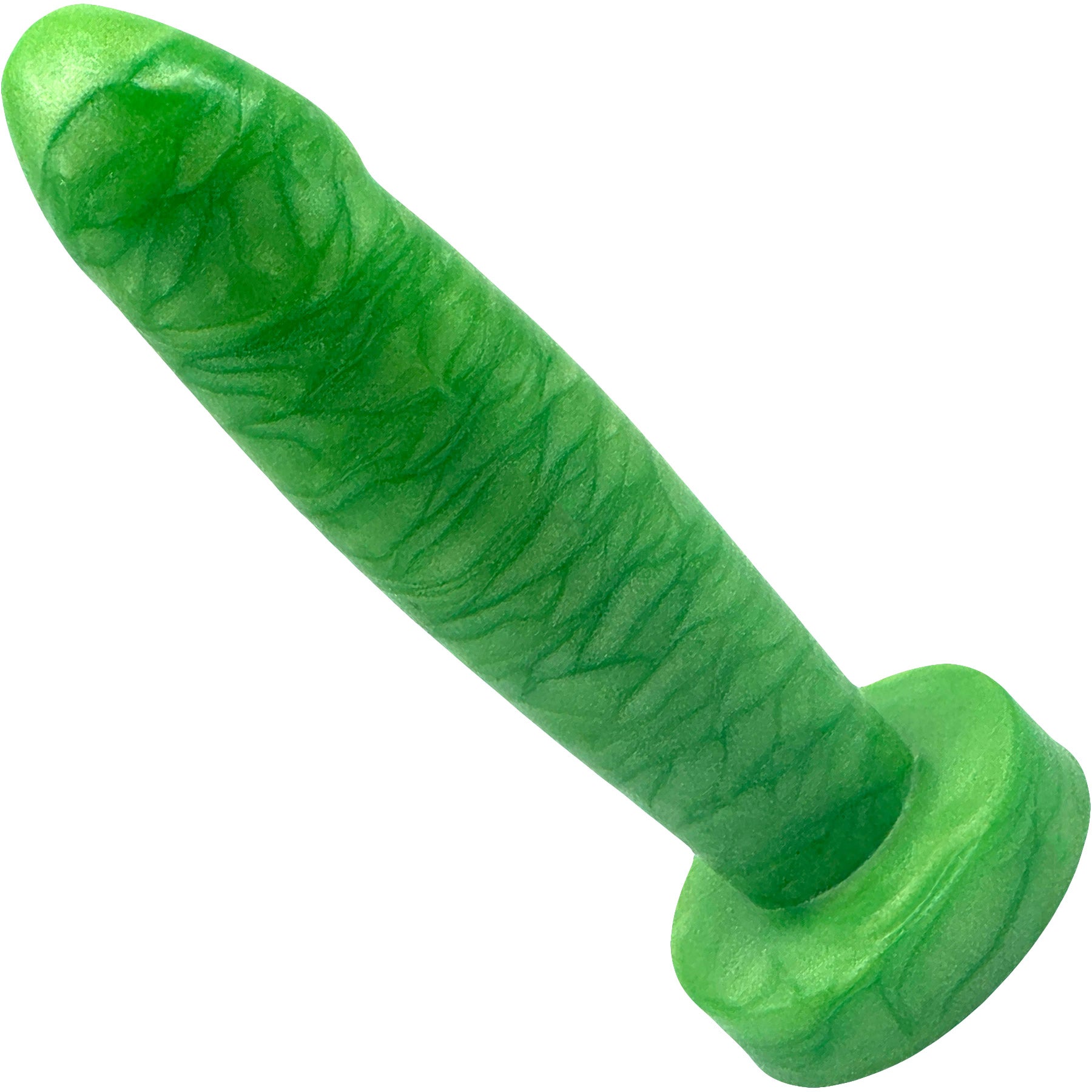 The Minima Set Of 5 Finger-Sized Small Silicone Dildos By Uberrime - Green