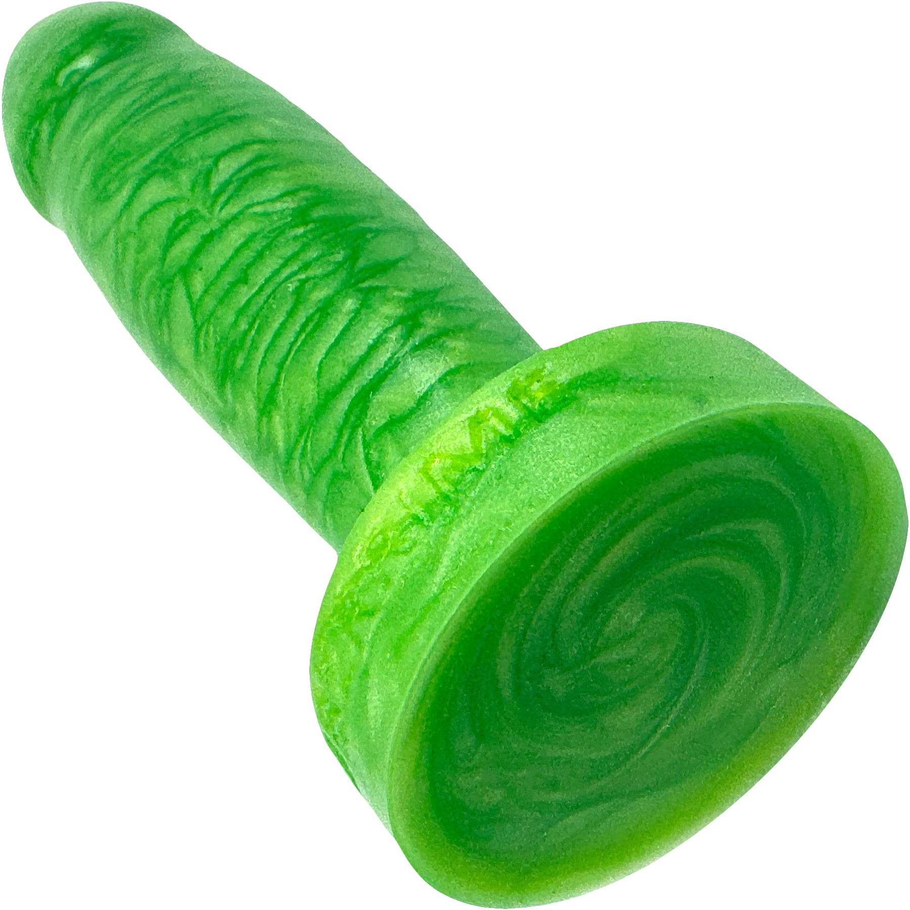 The Minima Set Of 5 Finger-Sized Small Silicone Dildos By Uberrime - Green