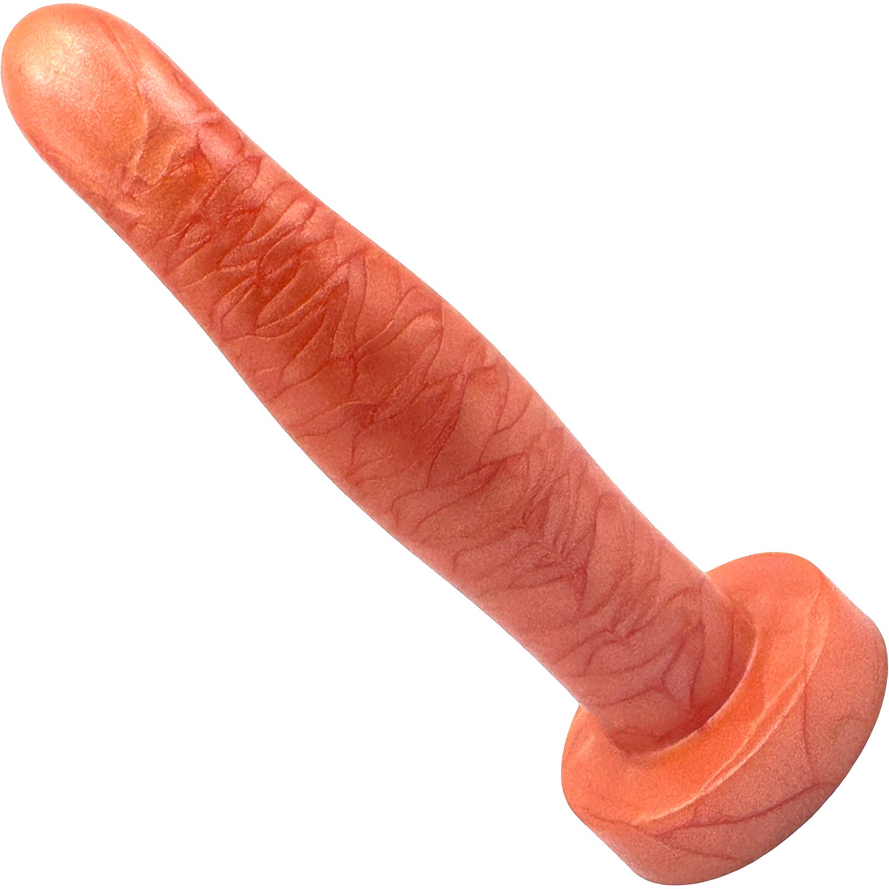 The Minima Set Of 5 Finger-Sized Small Silicone Dildos By Uberrime - Orange
