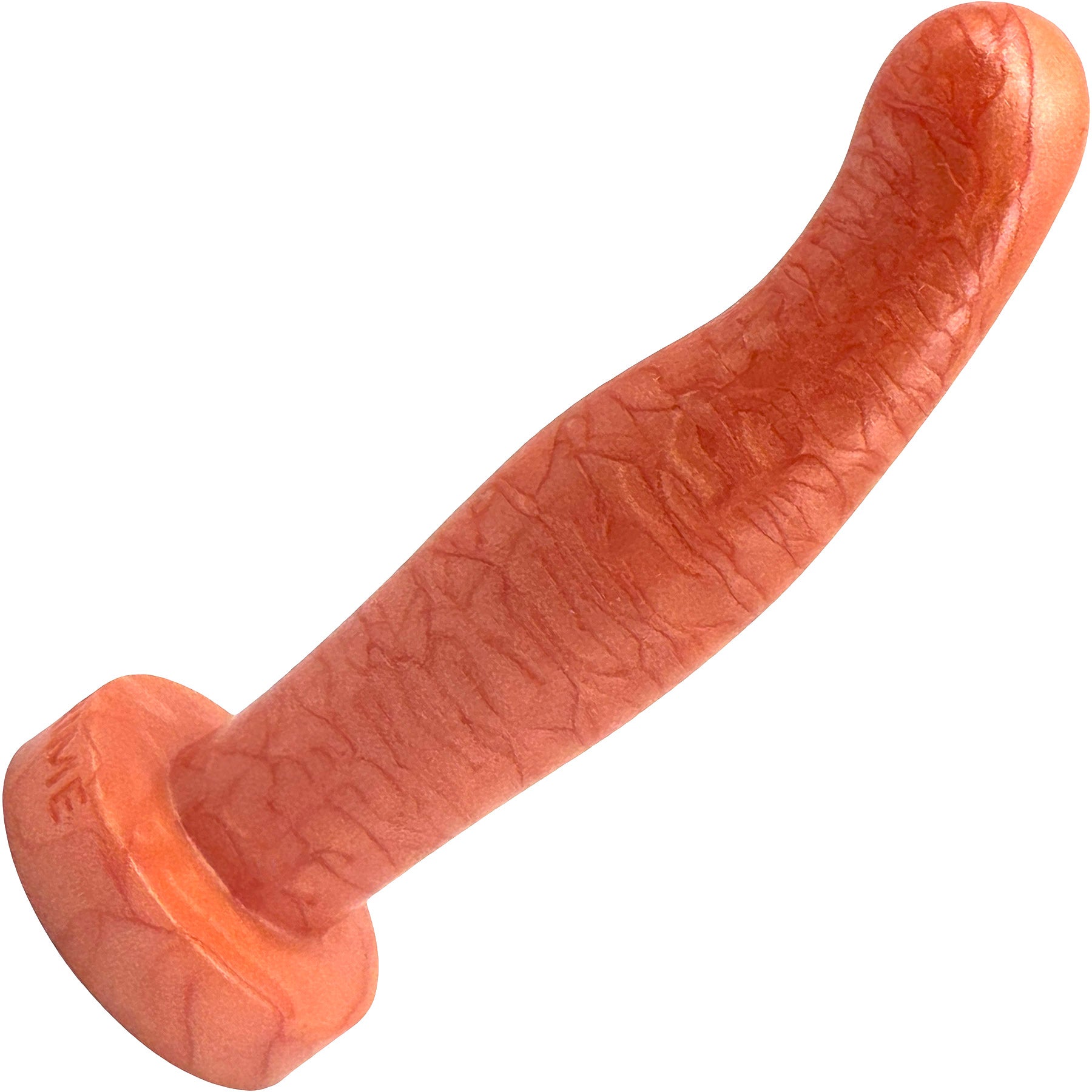 The Minima Set Of 5 Finger-Sized Small Silicone Dildos By Uberrime - Orange