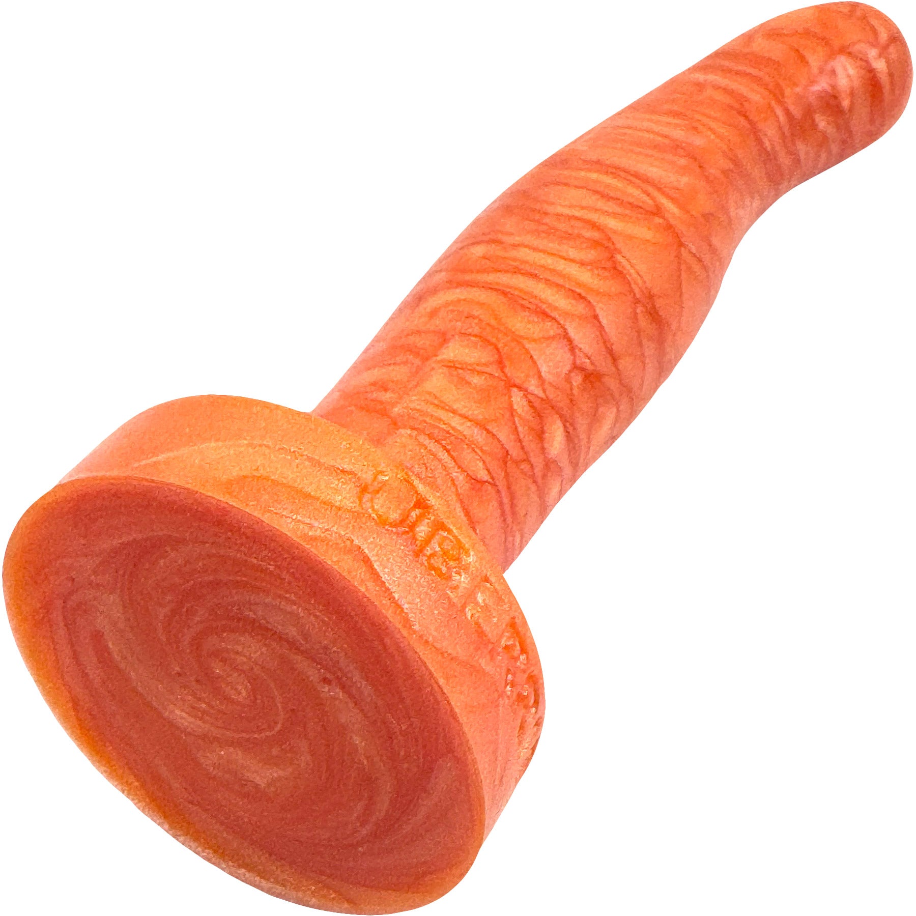The Minima Set Of 5 Finger-Sized Small Silicone Dildos By Uberrime - Orange