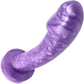 The Minima Set Of 5 Finger-Sized Small Silicone Dildos By Uberrime - Purple