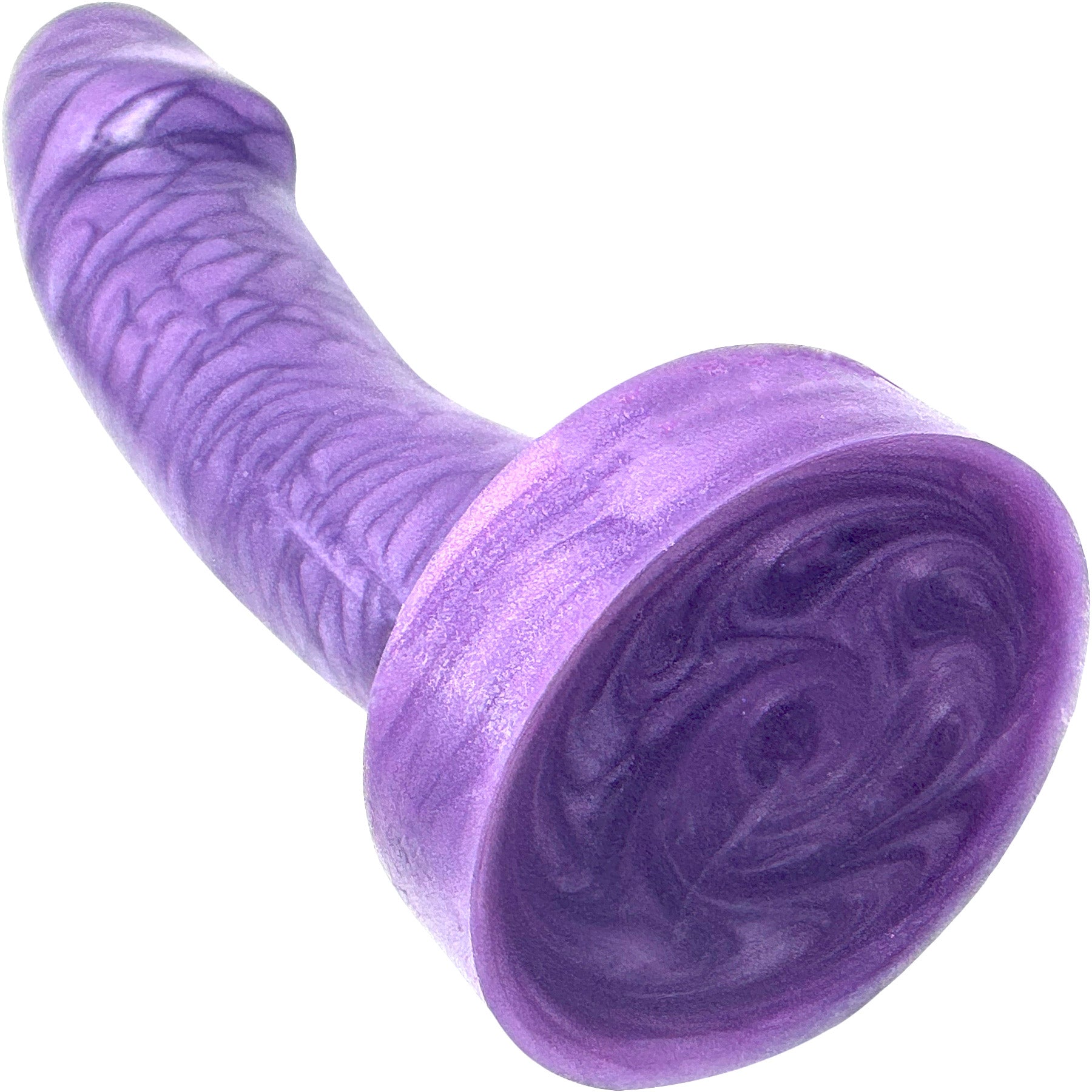 The Minima Set Of 5 Finger-Sized Small Silicone Dildos By Uberrime - Purple
