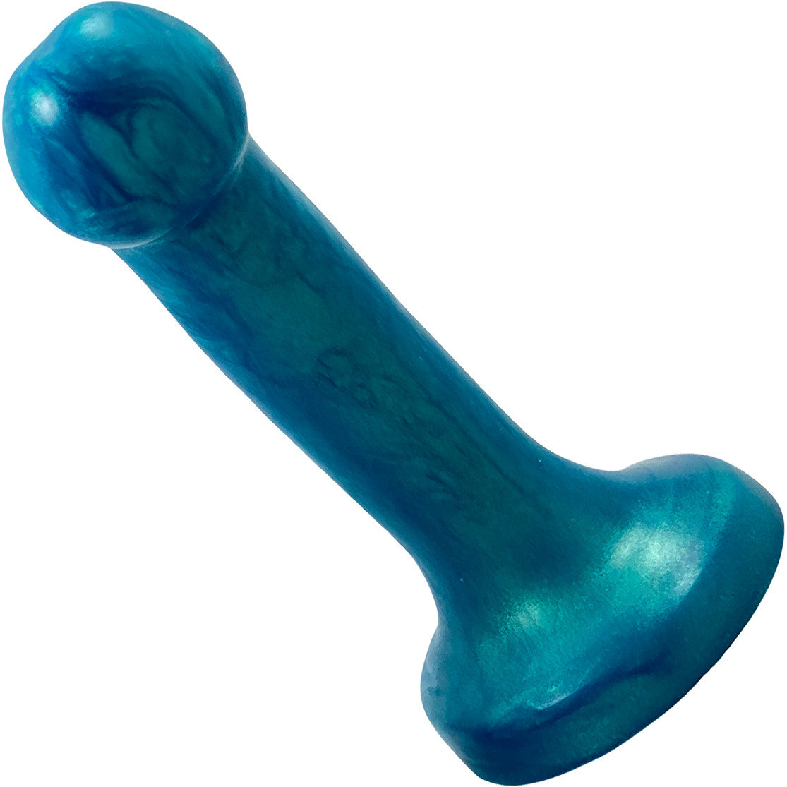 The Minima Small Silicone 3 Dildo Set By Uberrime - Mermaid Blue