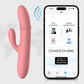 SVAKOM Mora Neo Rechargeable Silicone App Enabled Dual Stimulation Vibrator With Thrusting Beads