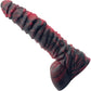 Topped Toys MORDAX 75 8.5" Giant Silicone Dildo With Vac-U-Lock - Forge Red