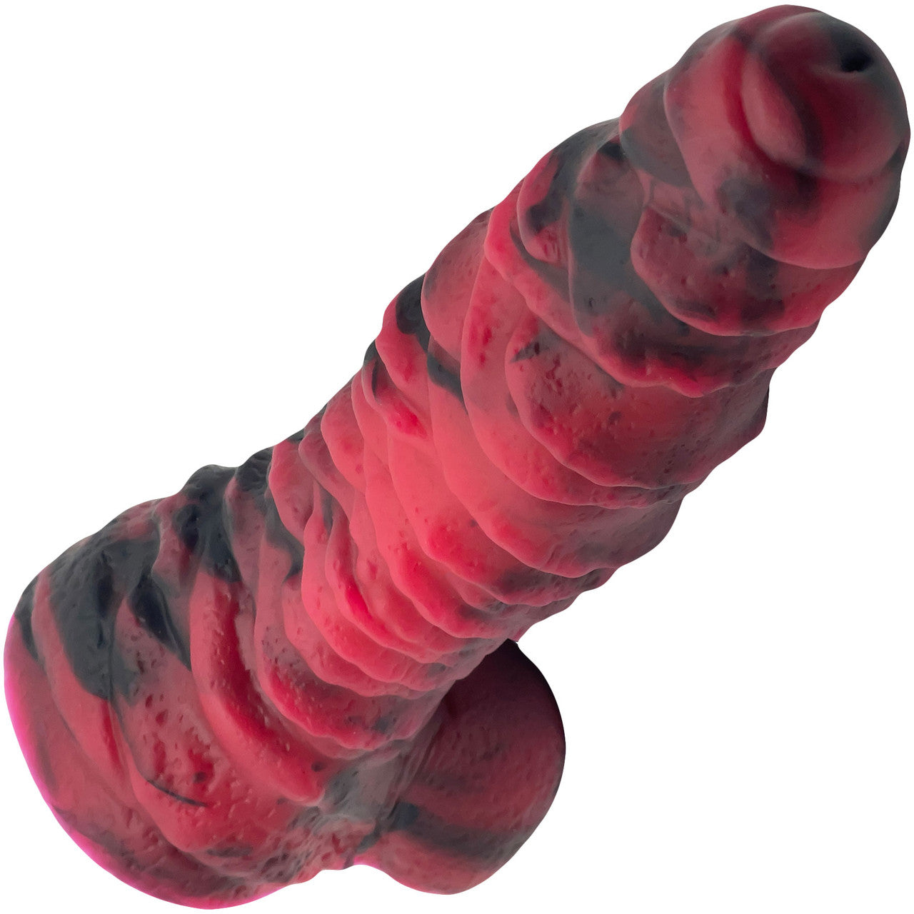 Topped Toys MORDAX 75 8.5" Giant Silicone Dildo With Vac-U-Lock - Forge Red