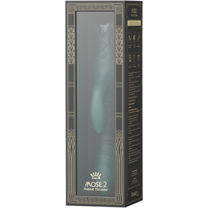 ZALO MOSE 2 Silicone App Compatible G-Spot Rabbit Thrusting Vibrator