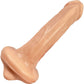 Royale Mustang Vixskin Realistic Silicone Dildo With Saddle Base By Vixen - Vanilla